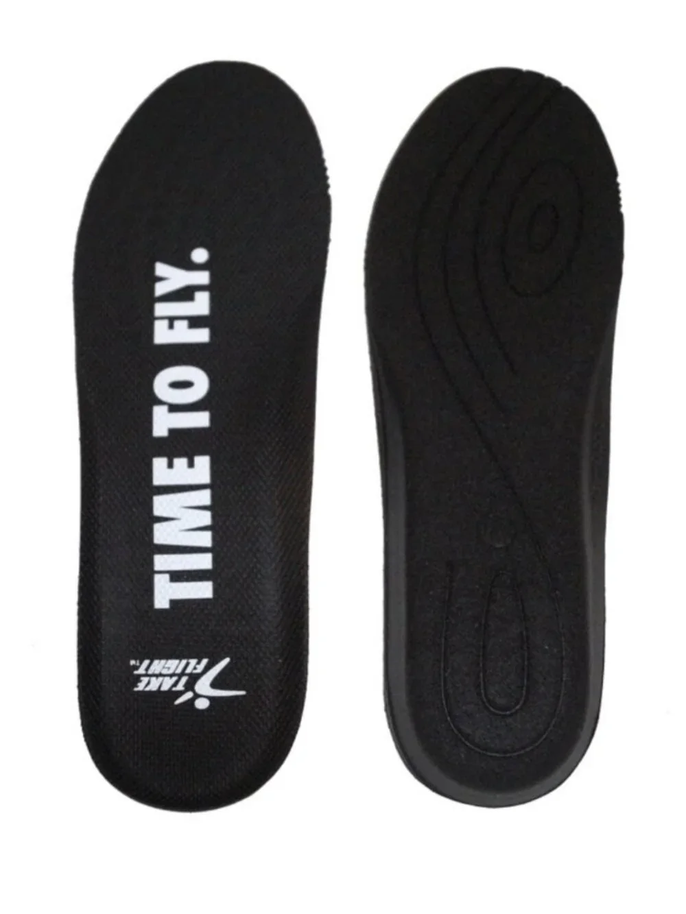 NEW pair of replacement insoles for MEN or Lg. size women 9M 10.5W Black Nike
